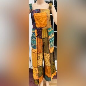 Patchwork Multicolor Jumpsuit